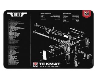 TekMat Ruger LC9 and LC380 roll up cleaning mat