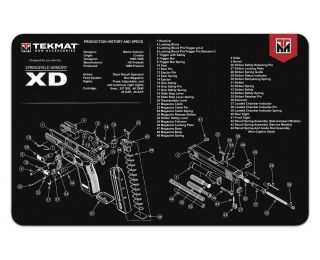 TekMat Ruger LCP gun cleaning mat