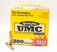 Remington UMC Mega Pack 223 Remington JHP-Jacketed Hollow Point 45 Grain 200 Rounds